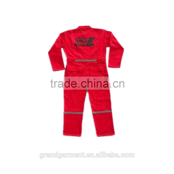 Coverall Workwear/Work Overalls With Reflective Tape Manufacturer in China photo-2