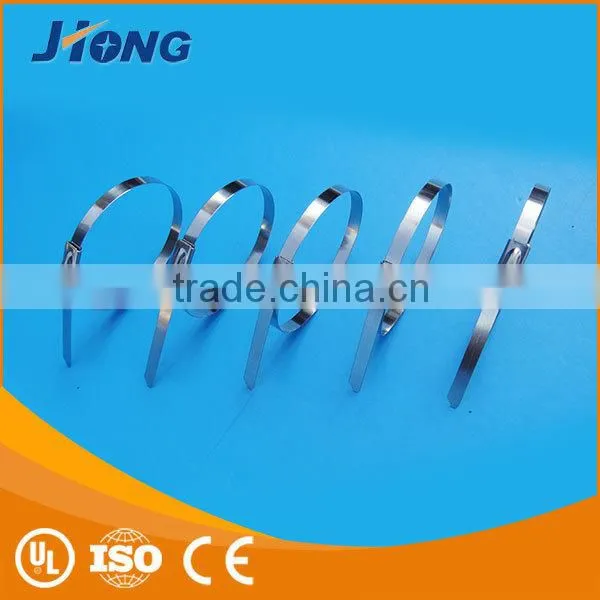8inch 7.9*200mm Top Quality Ball-Lock Metal Cable Tie For Power Industry photo-4