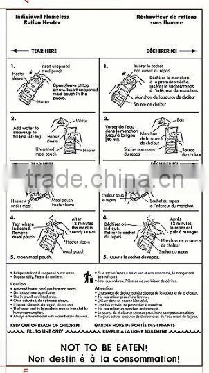 Individual Flameless Ration Heater