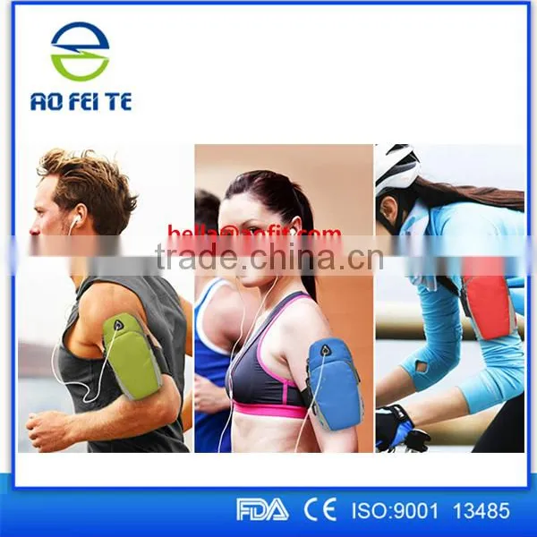 China New Premium Yoga Workout Sport Running Wrist Bag ,Wristlet Armband Case Pouch and Armband Strap for Smartphone photo-6