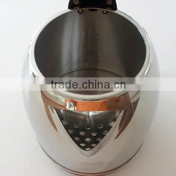 High Quality 1.2L/1.7L Stainless Steel Electric Kettle photo-5