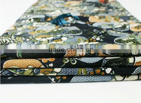 Printed Cotton Linen Canvas Table Runner photo-6