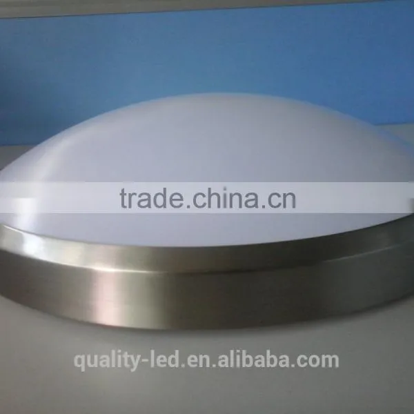 QS-UT Oyster Round Led Ceiling Light With Chrome,nickel Decoration Trim photo-2