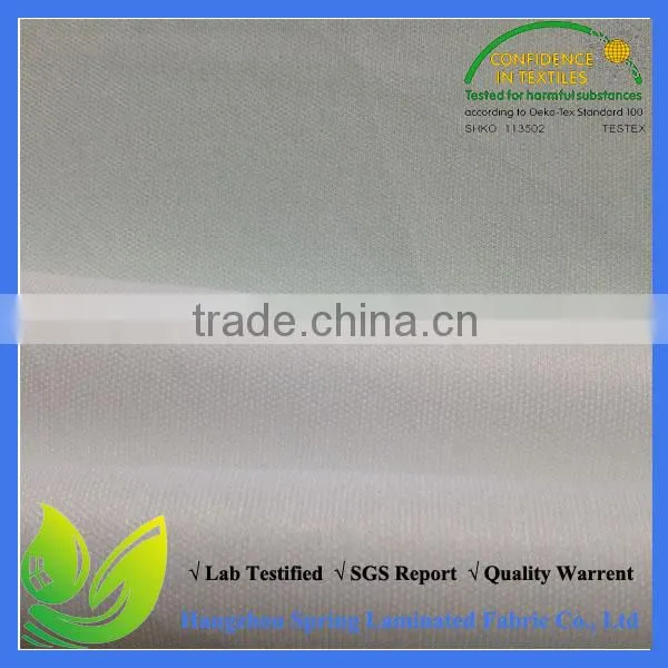 Waterproof White 90gsm Poly Knitted Fabric photo-4