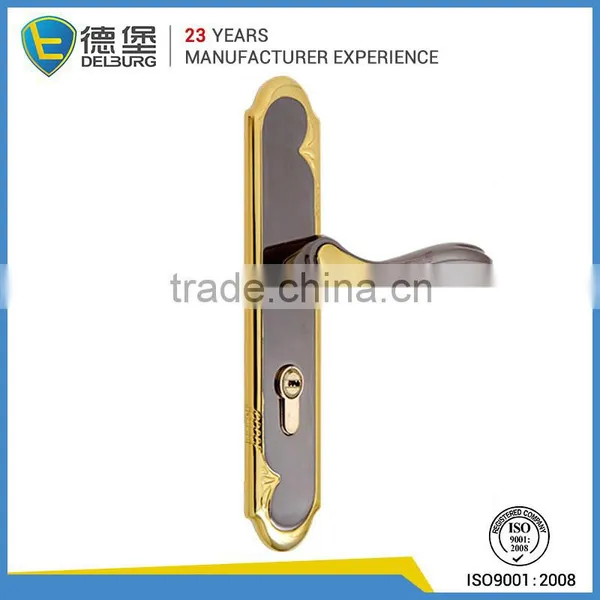 European Hardware Hand Big Black Door Handle