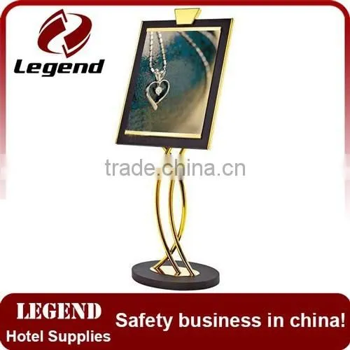 Hotel Equipment Luxury Sign Board Stand in China photo-4