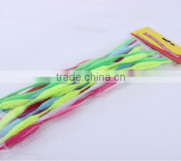 Factory Supply Diy Craft 1.2*30cm Bump Pipe Cleaners Chenille Stems photo-3