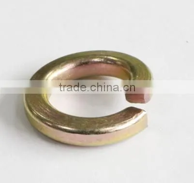 DIN127 Yellow Zinc Spring Washers photo-3