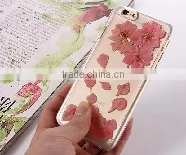 2016 Newest Most Popular Real Resin Flower Phone Case for Iphone 6s Mobile Phone Case photo-3