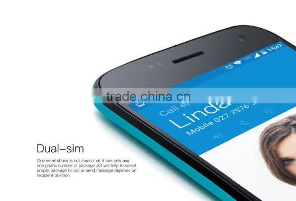 High Quality Factory OEM ODM 4.5 Inch Smart Mobile Cell Phone Smartphone MTK Helio X20 3GB RAM 32GB ROM 4G FDD TDD LTE 3G WCDMA photo-2