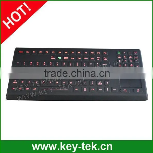 IP68 Keyboard With Touchpad for Heavy Application, LED Backlight Optional photo-2