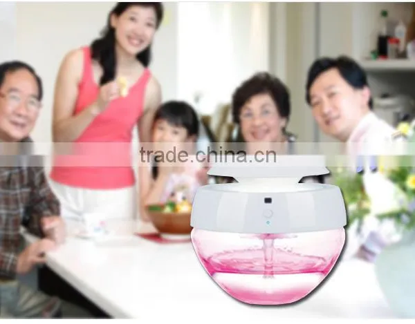 Air Purifier And Aroma Therapy Infuser Globe Humidifier Moon Light Bluetooth Speaker photo-4