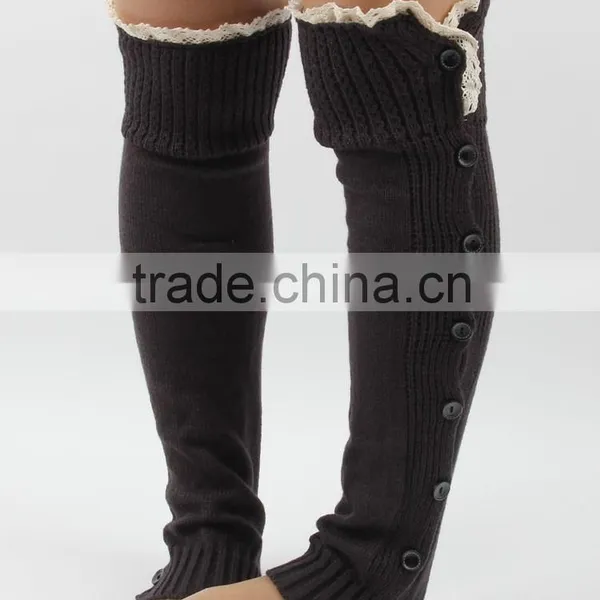 Newest Infant Warm Crochet Free Patternms Leg Warmer Knitted Leg Warmer photo-2