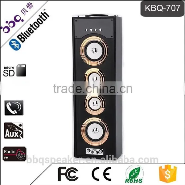 BBQ KBQ-707 36W 3000mAh Bluetooth Outdoor Speaker With Wireless Mic photo-3