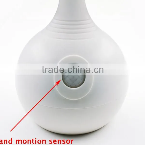 6 White LED + 6 Yellow LED Battery Operated Table Lamp With Night and Motion Sensor photo-3