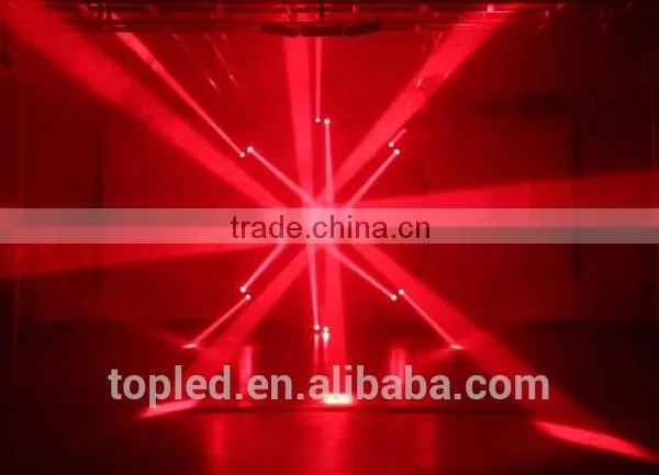 Hot Sale 2 Sections Moveable 8*4-in-1 10W RGBW 8-eye Linear LED Bar Light Moving Head photo-5