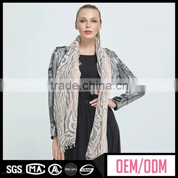 New Design Animal Printed Polyester Pashmina Scarf, 2016 Fashion Print Lady Scarf, Cashmere Muslim Hijab Scarf Women photo-2