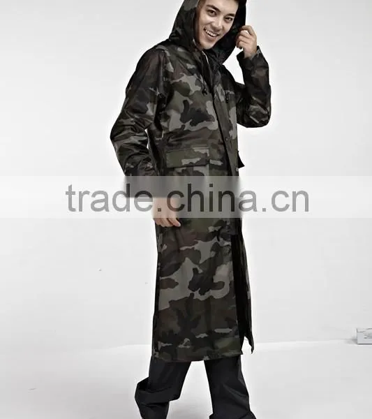 Long Raincoat Adult Plastic Arm Western Arm Raincoat photo-3