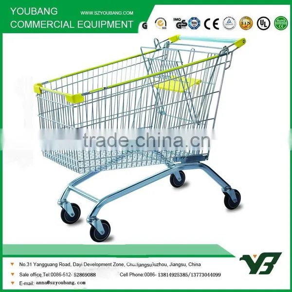 150L European Supermarket Shopping Trolley photo-2