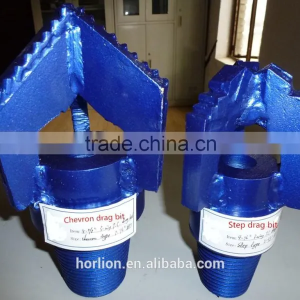PDC Chervon Step Drag Bit for Sale