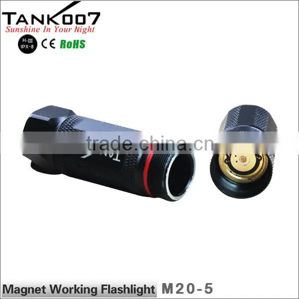 Tank007 M20 Waterproof Camping Torch Magnetic Working Flashlight photo-5