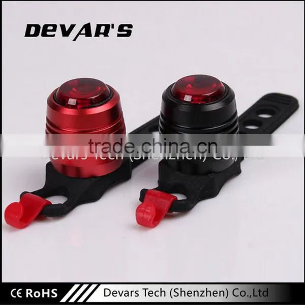 2016 Popular Colourful Silicone LED Bicycle Light With Battery photo-4