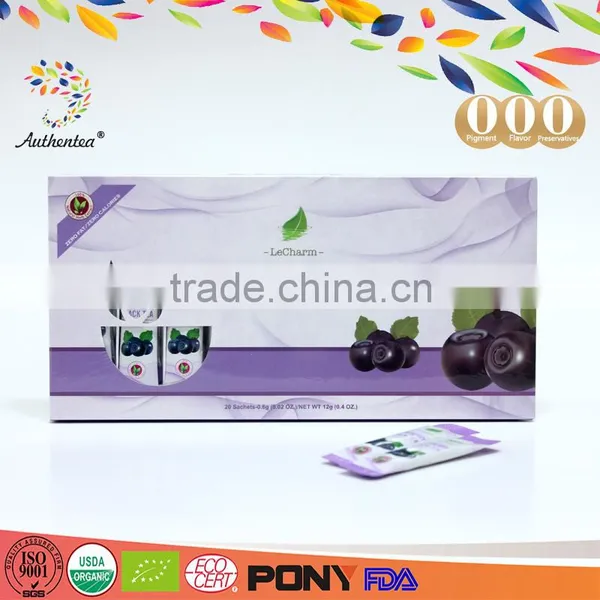 High Tea Moment Blueberry With Black Tea Leaf Extract Powder Fruit Juice photo-2