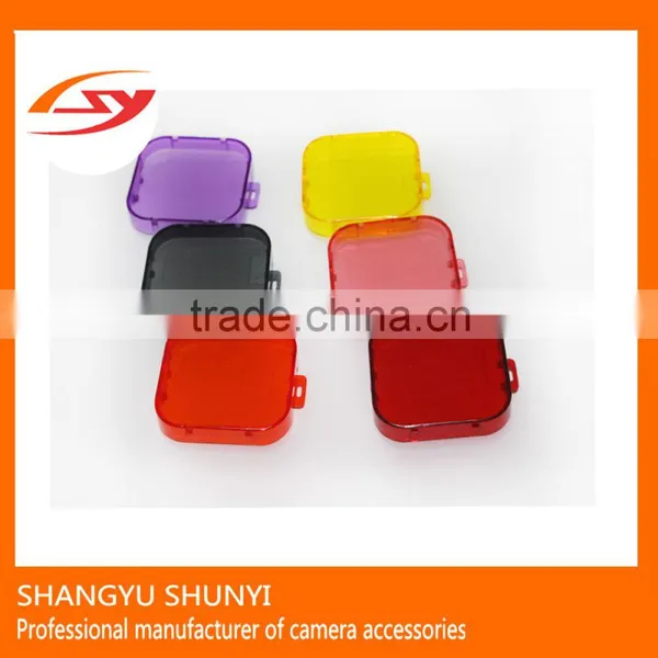 ShunYi Multicolor Waterproof Go Pro Lens Filter For Miniature Camera