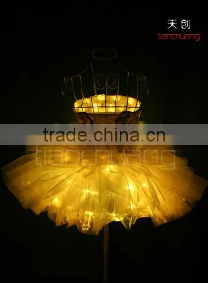 LED Lights Prom Dancing Tutu Dress photo-4