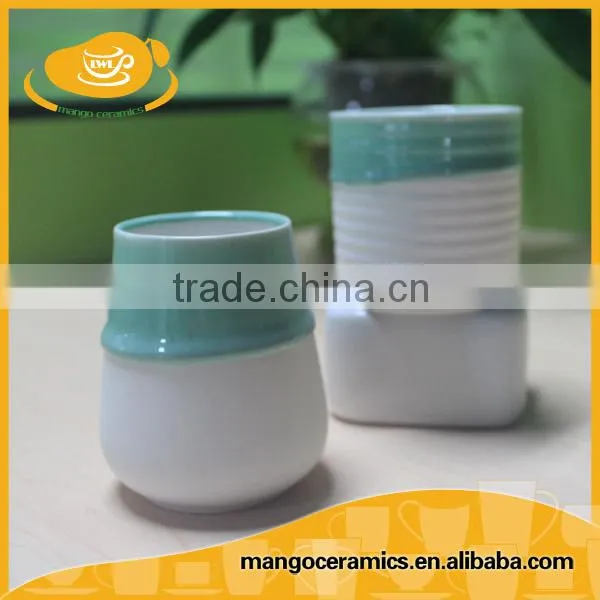 Bulk Irregular Shape Glazed Ceramic Flower Pots Planter
