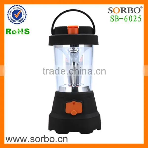 Outdoor USB 4 In 1 Rechargeable LED Spotlight Crank Camping Lantern With Mobile Charge photo-4