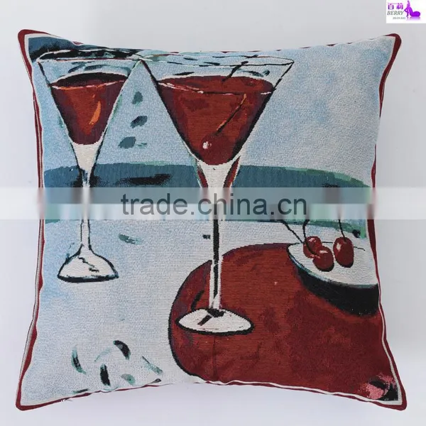 Hot Sales Printed Chenille Cushion photo-4