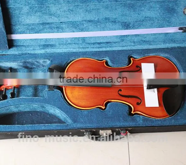 (FV-10E) Natural Flame Violin Handmade Violin photo-3