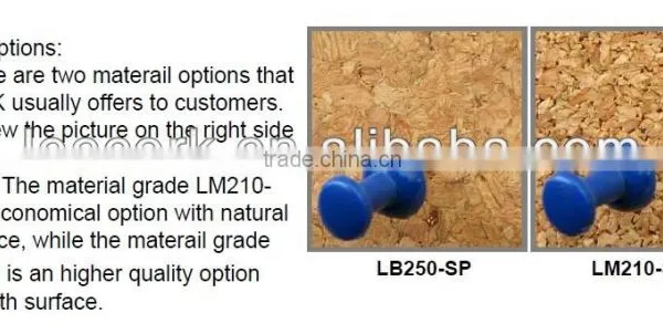 "LEECORK" Cork Wall Tile for DIY Bulletin Board photo-2