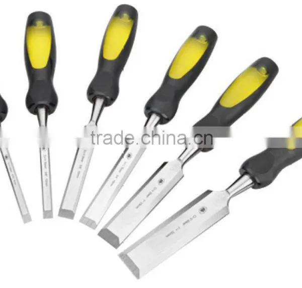 European Type Woodworking CarvingChisel With 2 Color Plastic Handle photo-3