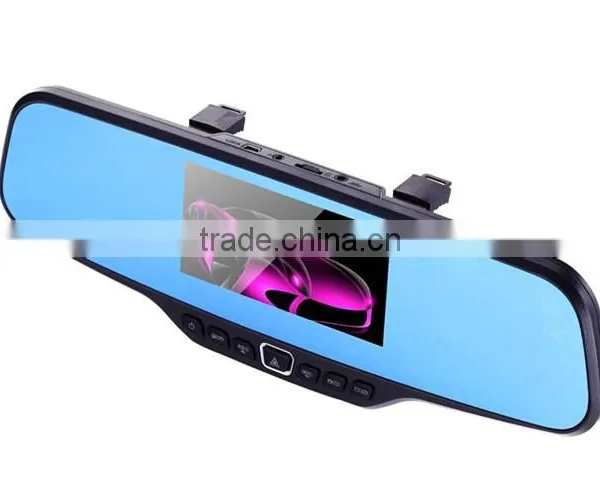 3 in 1 4.3 Inch LCD Screen Car Rear View Backup Mirror Monitor + Car Dvr Recorder + Wifi Wireless Reverse IR Parking Camera Kit photo-5