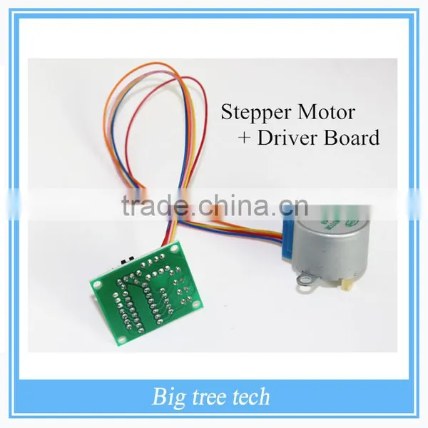 Raspberry pi Kits 1LOT 5V 4-phase Deceleration Stepper Motor+ Driver Board ULN2003 1 x Stepper Motor + 1x ULN2003 Driver Board
