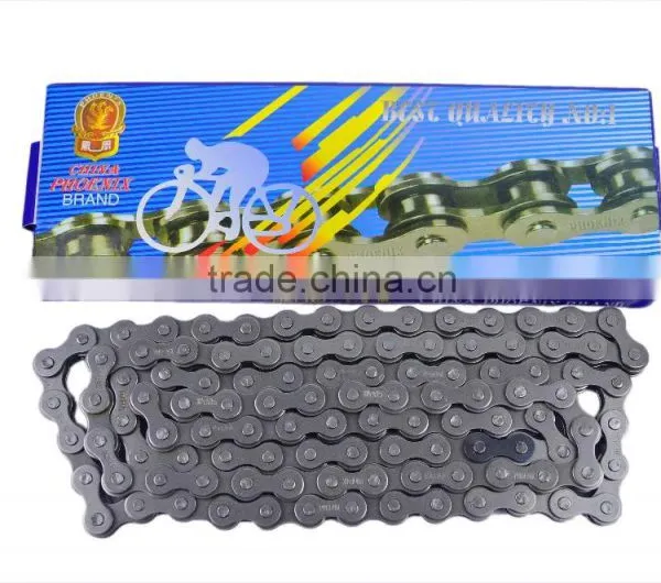 Hotsale High Quality Wholesale Price Durable Stainless Bicycle Chain FengHuang Chain 114L photo-2