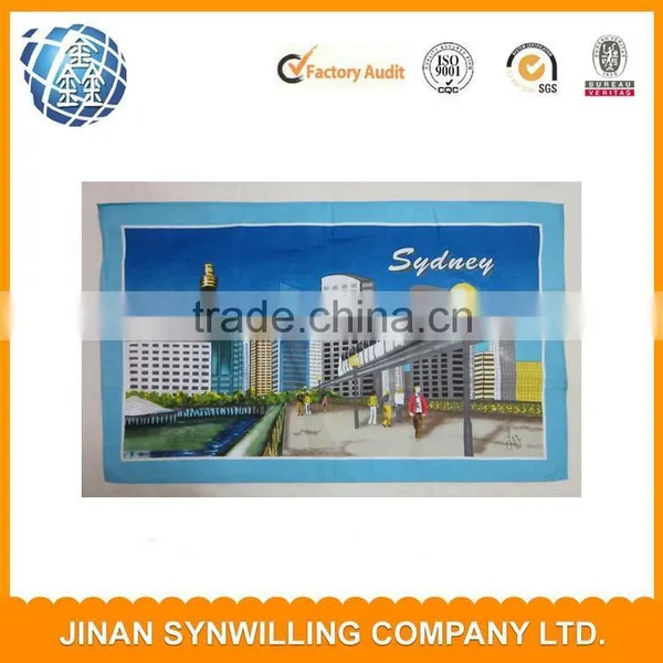 LOGO Printed 100% Cotton Twill Tea Towel Kitchen Towel photo-3