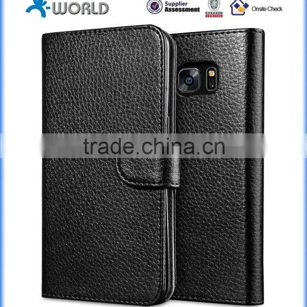 Hot Selling Leather Flip Wallet Case for Samsung Galaxy Note 7 photo-4