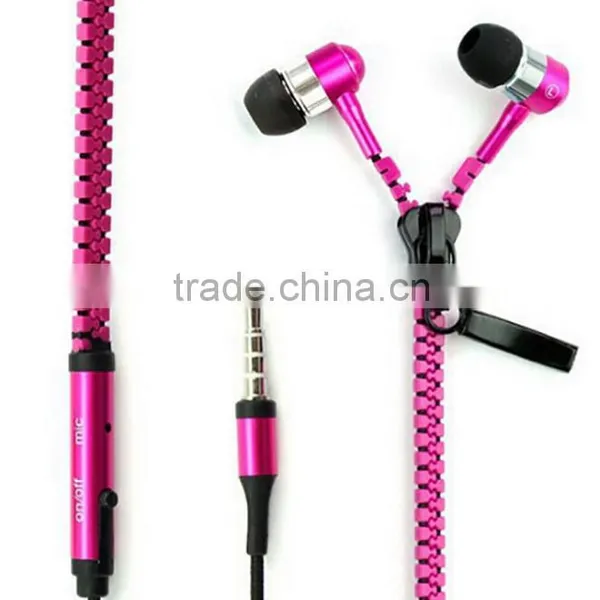 Metal Earphone/zipper Earphone photo-5