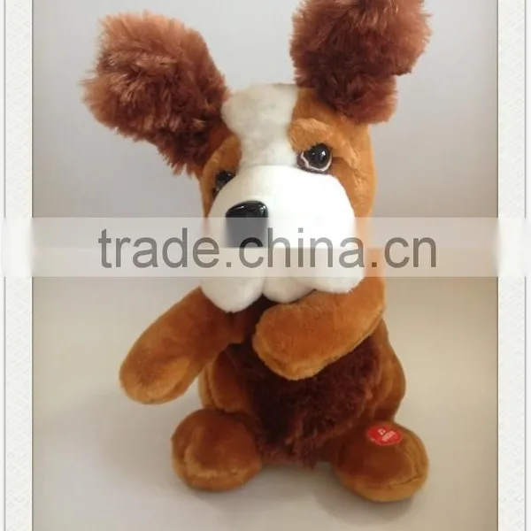 Made in China Singing and Dancing English Bulldog Stuffed Toy photo-2