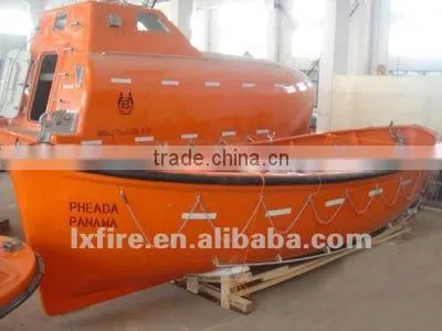 SOLAS Approval Marine Open Lifeboat for Sale,Open Type Rescue Boat JV 35-80K