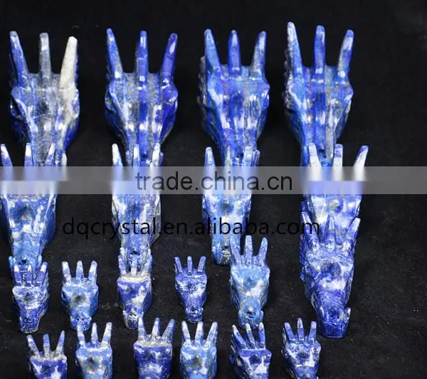 Stocked Lapis Lazuli Dragon Head for Sale 50-60mm Crystal Gift