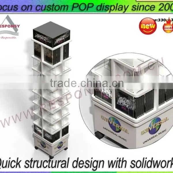 2016 New Design Beauty Book Stand Display Floor Style Equipement photo-4