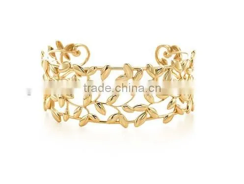 Stainless Steel Newest Style for Olive Leaf Design Bracelet photo-6