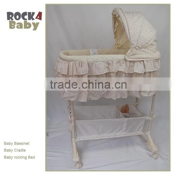 Baby Bassinet Folded,Foldable Baby Swing Bassinet, Baby Bassinet With Rocker photo-3