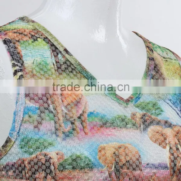 F5S15197 Tank Top Woman Summer 2016 China Manufacturer photo-4