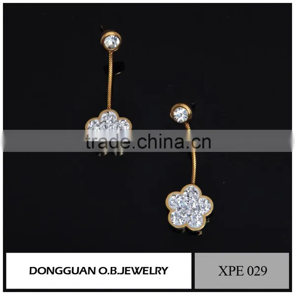 Wholesale 925 Sterling Silver New 2016 Latest Gold Earring Designs Earring for Girls photo-5