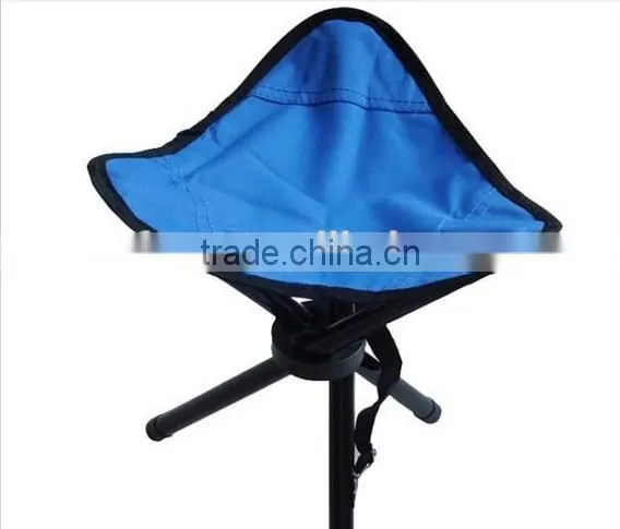 Cheap Portable Lightweight Folding Tripod Stool With Carry Bag, Mini Folding Stool Beach Chair photo-2